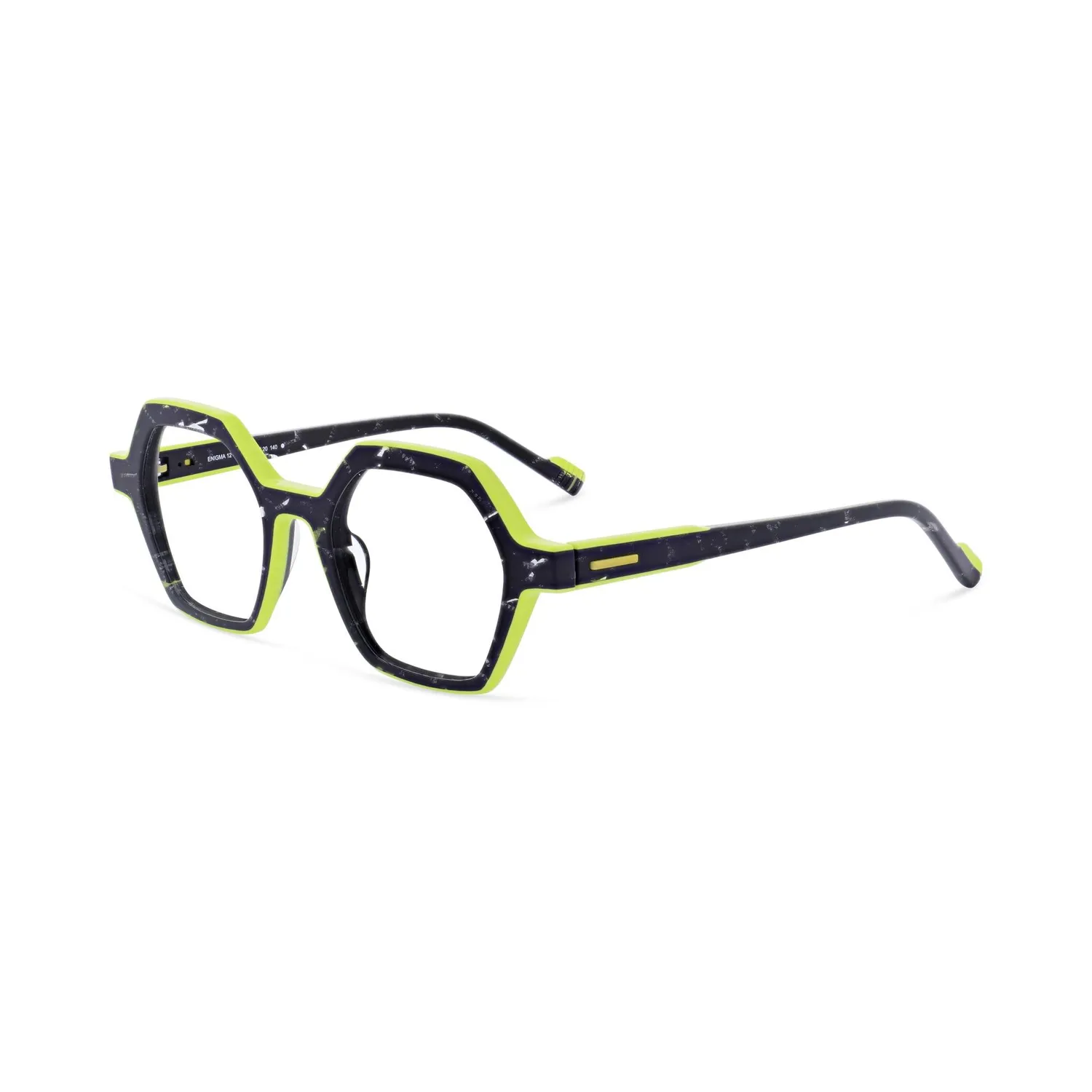 Morel Enigma 12 Brille Damen hexagonal Acetat 47mm