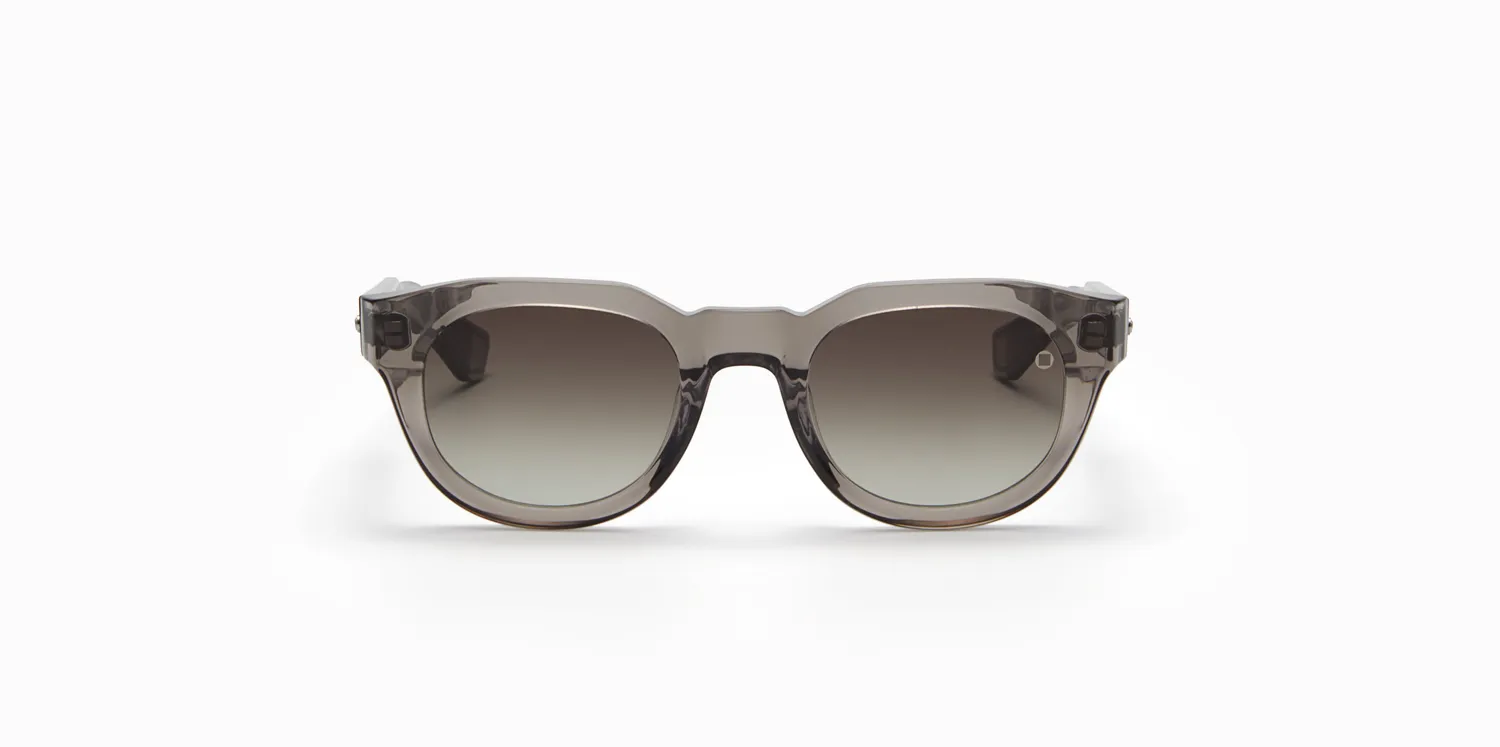 Akoni Alpha Sonnenbrille Dark Crystal Grey Acetat