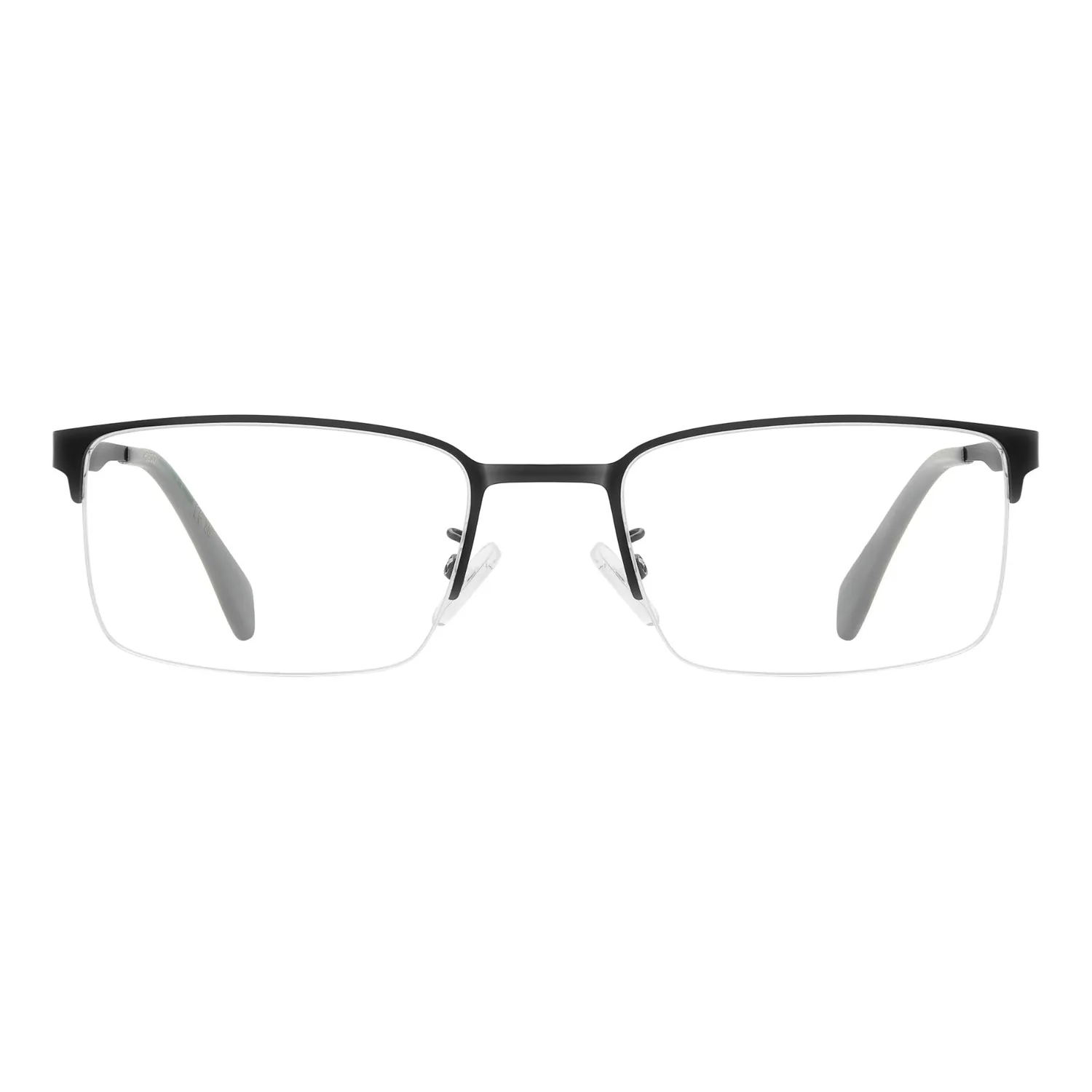Polaroid PLD D619/G Herrenbrille Schwarz Halbrand Metall