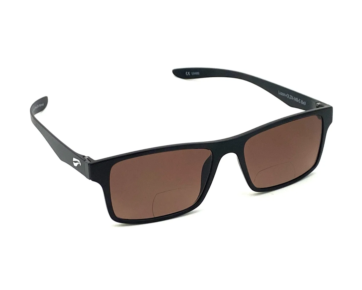 Flying Eyes Luzon Non-RX Bifokalbrille eckig +1,0 klar