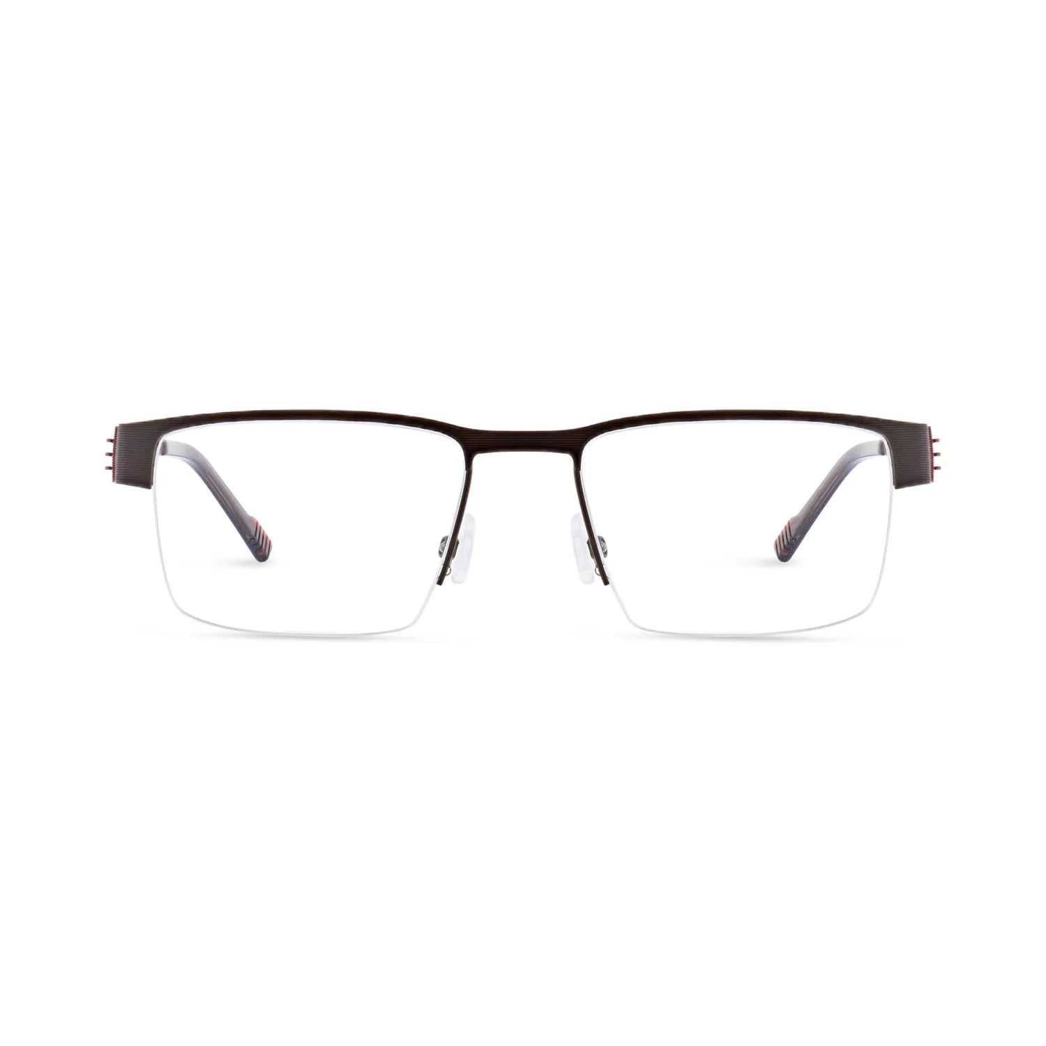 Morel Pythagore 1 Brille halbrandlos Edelstahl