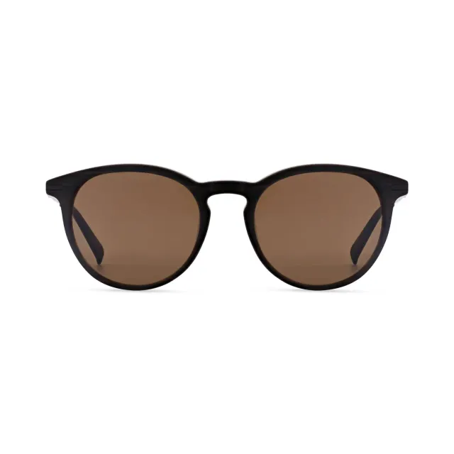 Morel Monaco 1 Sun Sonnenbrille Schwarz Pantos 51-21 Acetat