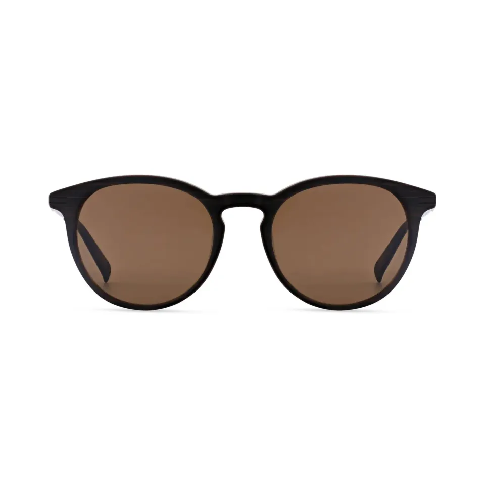 Morel Monaco 1 Sun Sonnenbrille Schwarz Pantos 51-21 Acetat