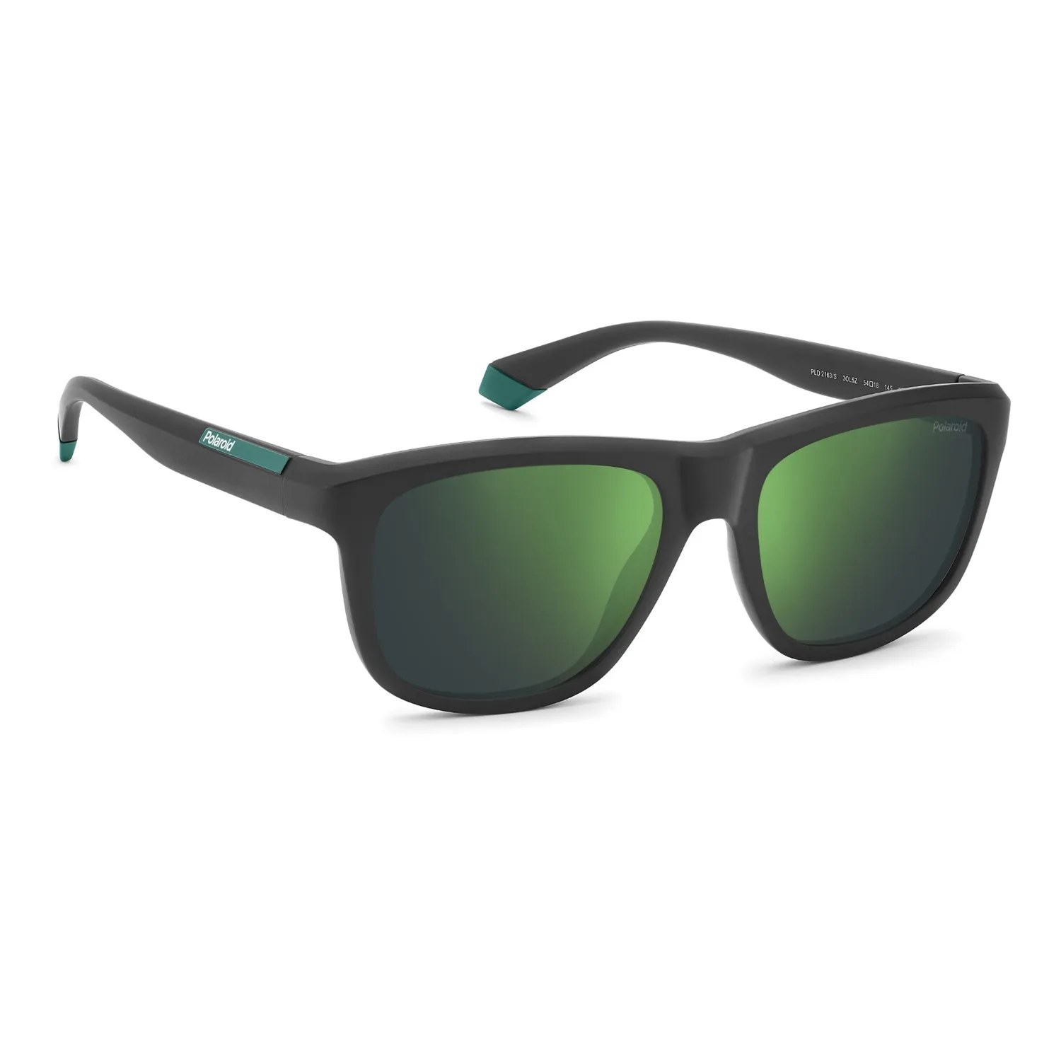 Polaroid PLD 2163/S Unisex-Sonnenbrille Schwarz polarisiert