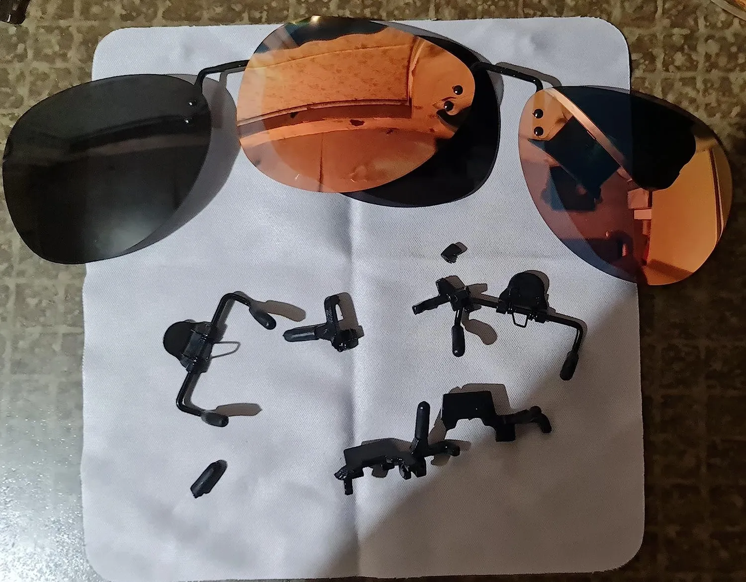 GQUEEN JP94 Clip-On Sonnenbrille polarisiert