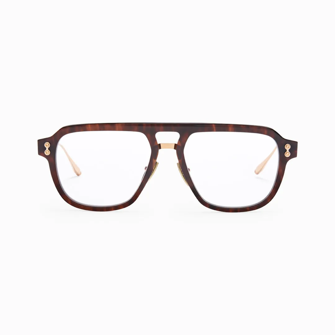 Akoni Etere Argo Brille Havana Universal Fit Metall