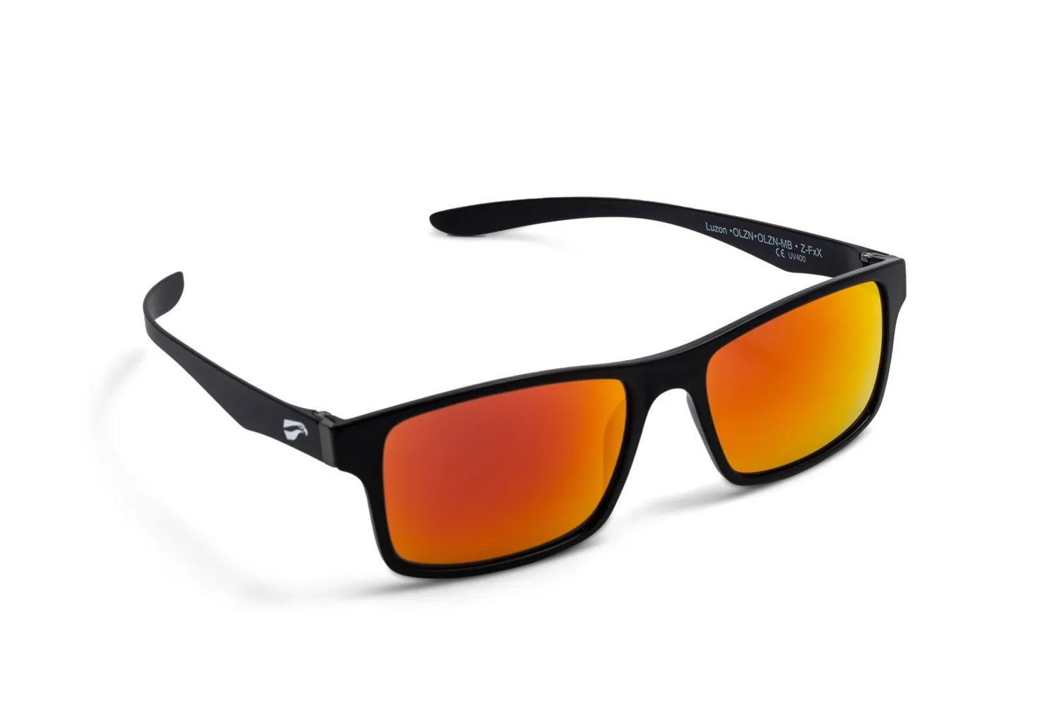 Flying Eyes Luzon Sonnenbrille Mattschwarz grau kantig