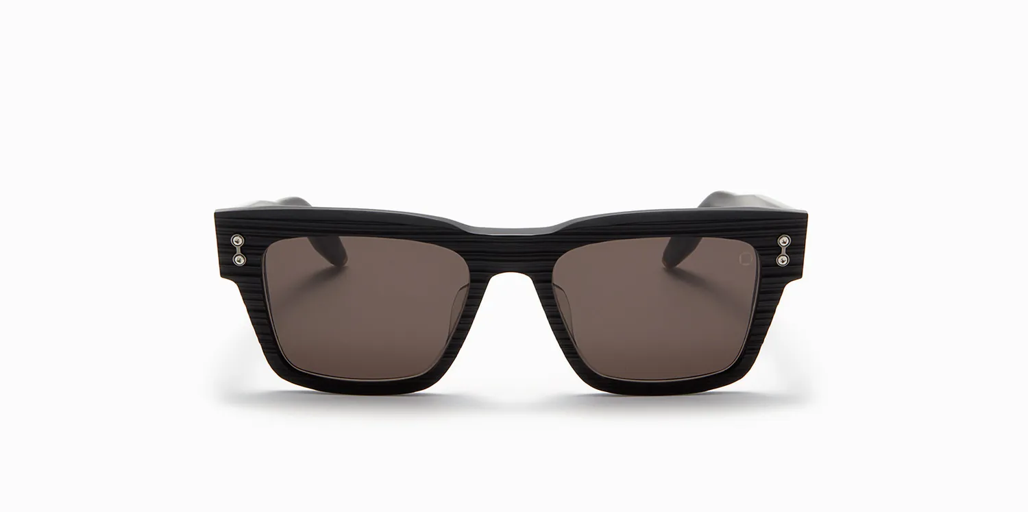 Akoni Etere Columba 54 Sonnenbrille Schwarz
