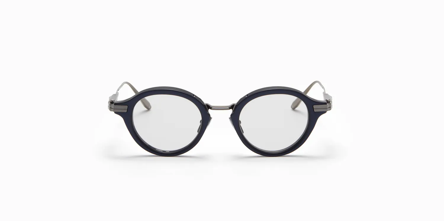 Akoni Horizon Copernico Brille Matte Navy rund