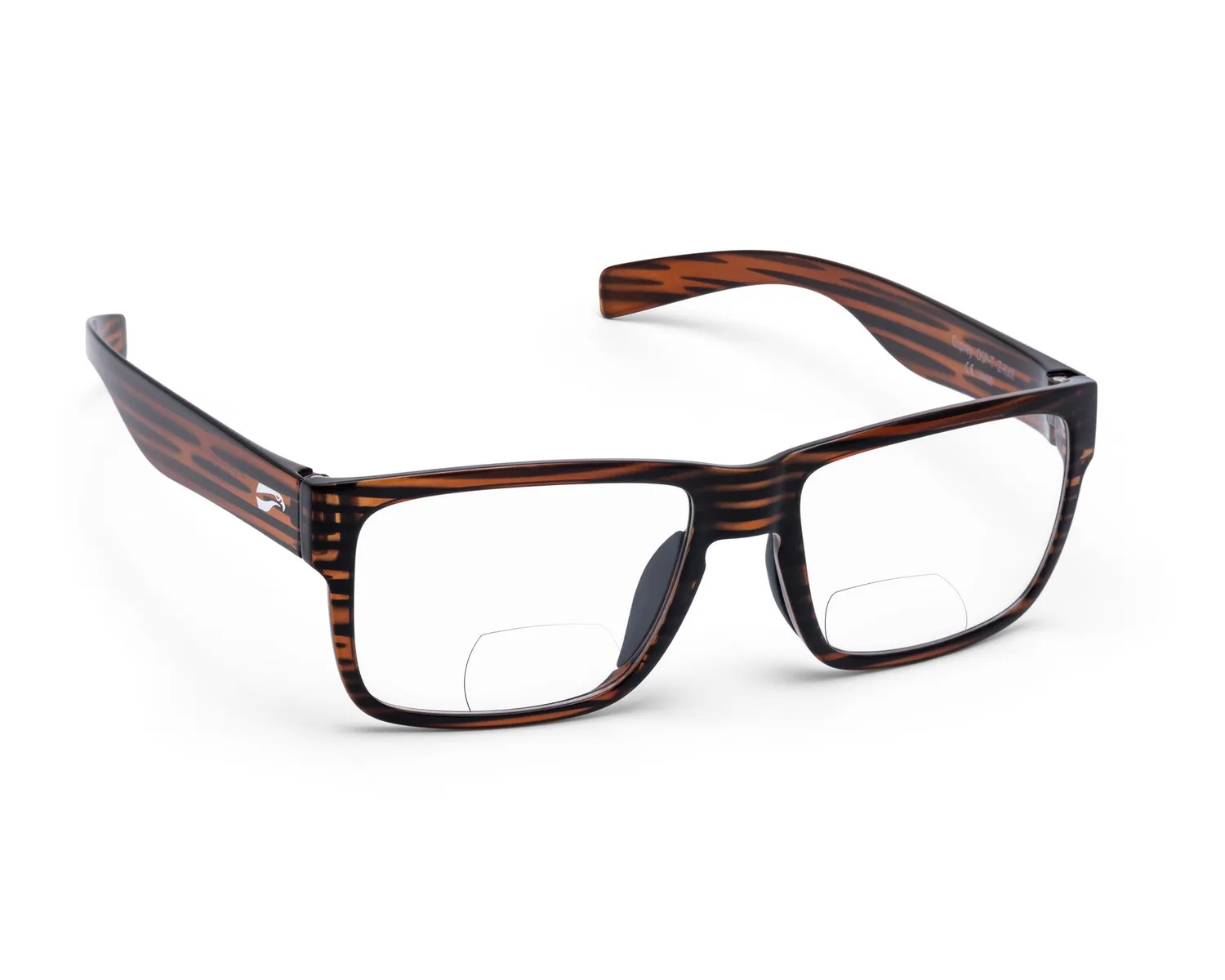 Flying Eyes Kingfisher Gleitsichtbrille Wide +1,5 grau