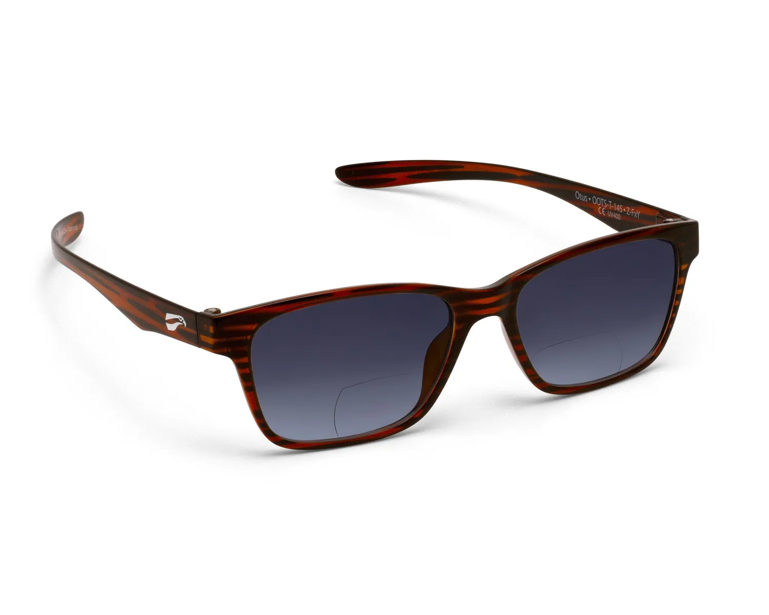 Flying Eyes Otus with Non-RX Bifocals Brille +1,5 klar