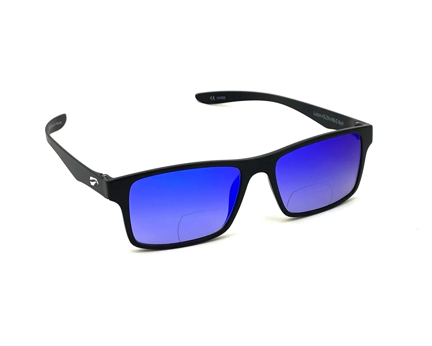 Flying Eyes Luzon Non-RX Bifokalbrille eckig +1,0 klar