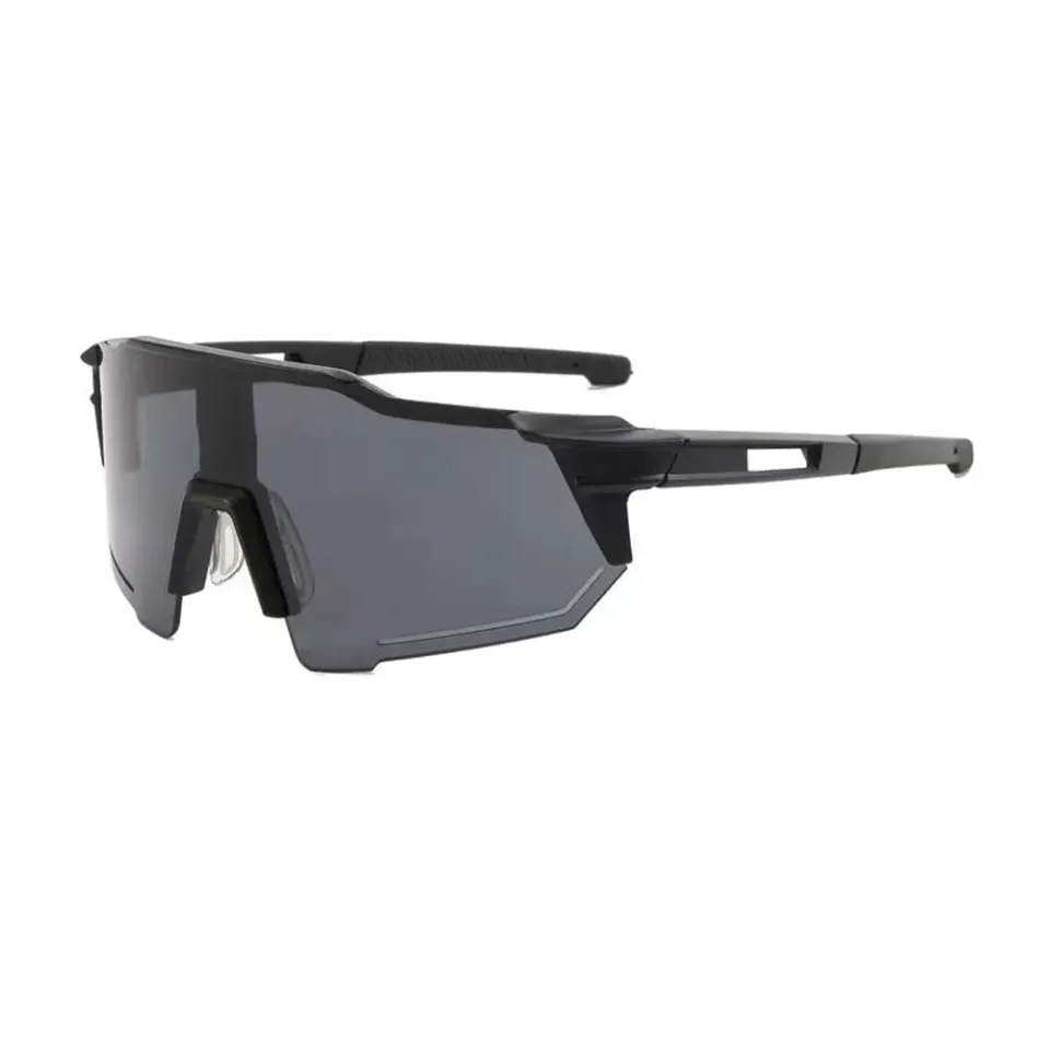 Hemens Fahrradbrille Schwarz UV400