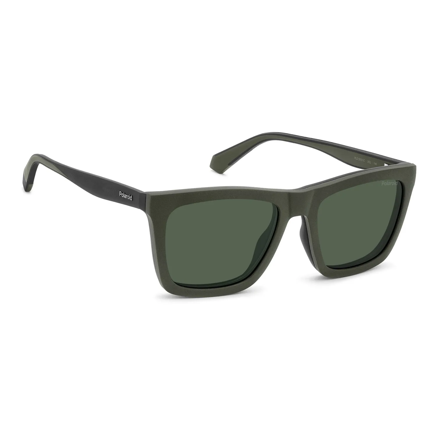 Polaroid PLD D591/C Brille Matte-Schwarz mit Clip-on