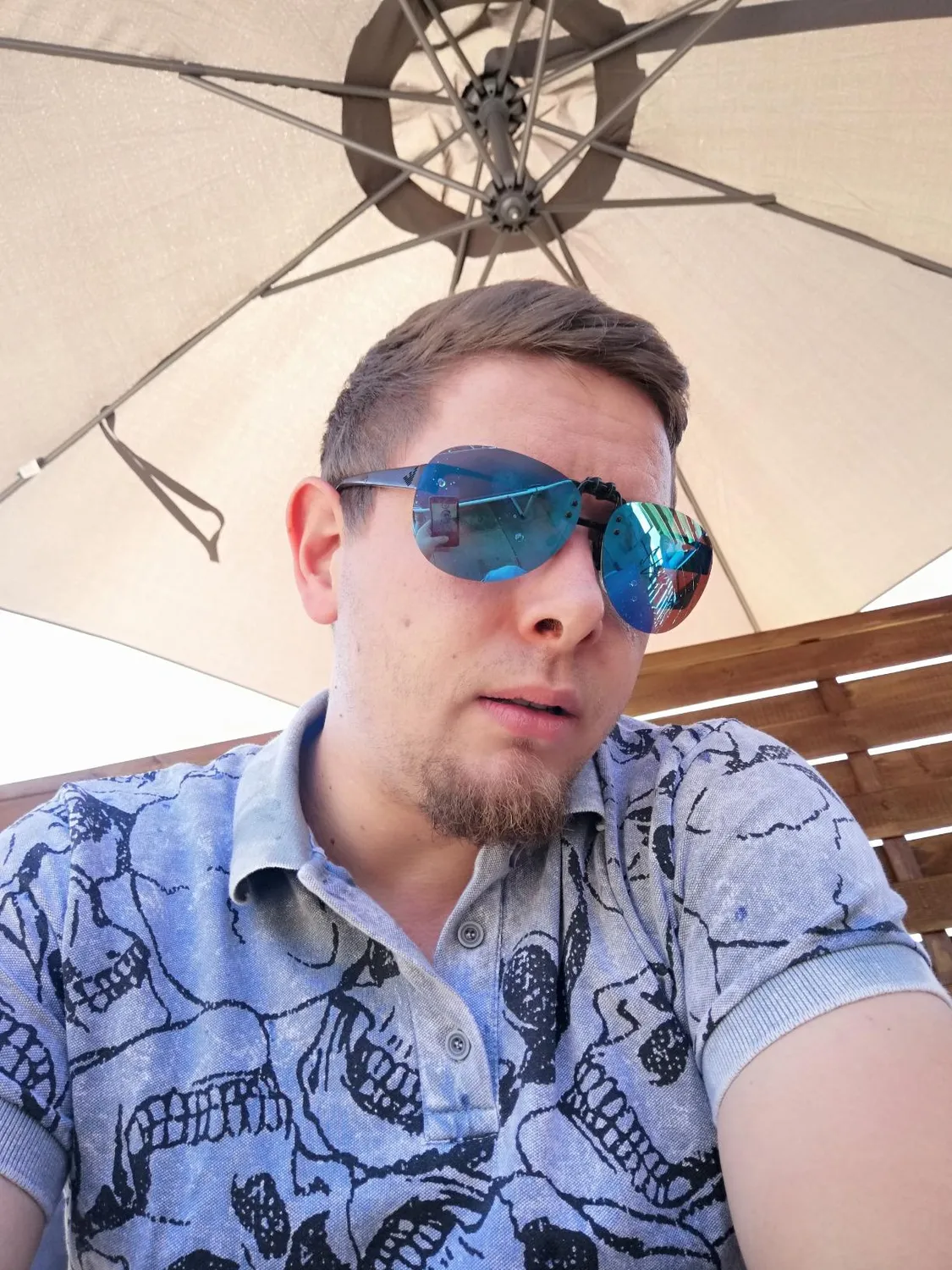 GQUEEN JP94 Clip-On Sonnenbrille polarisiert randlos