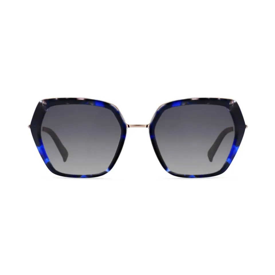 Morel Mykonos 4 Sonnenbrille BP13 eckig blau