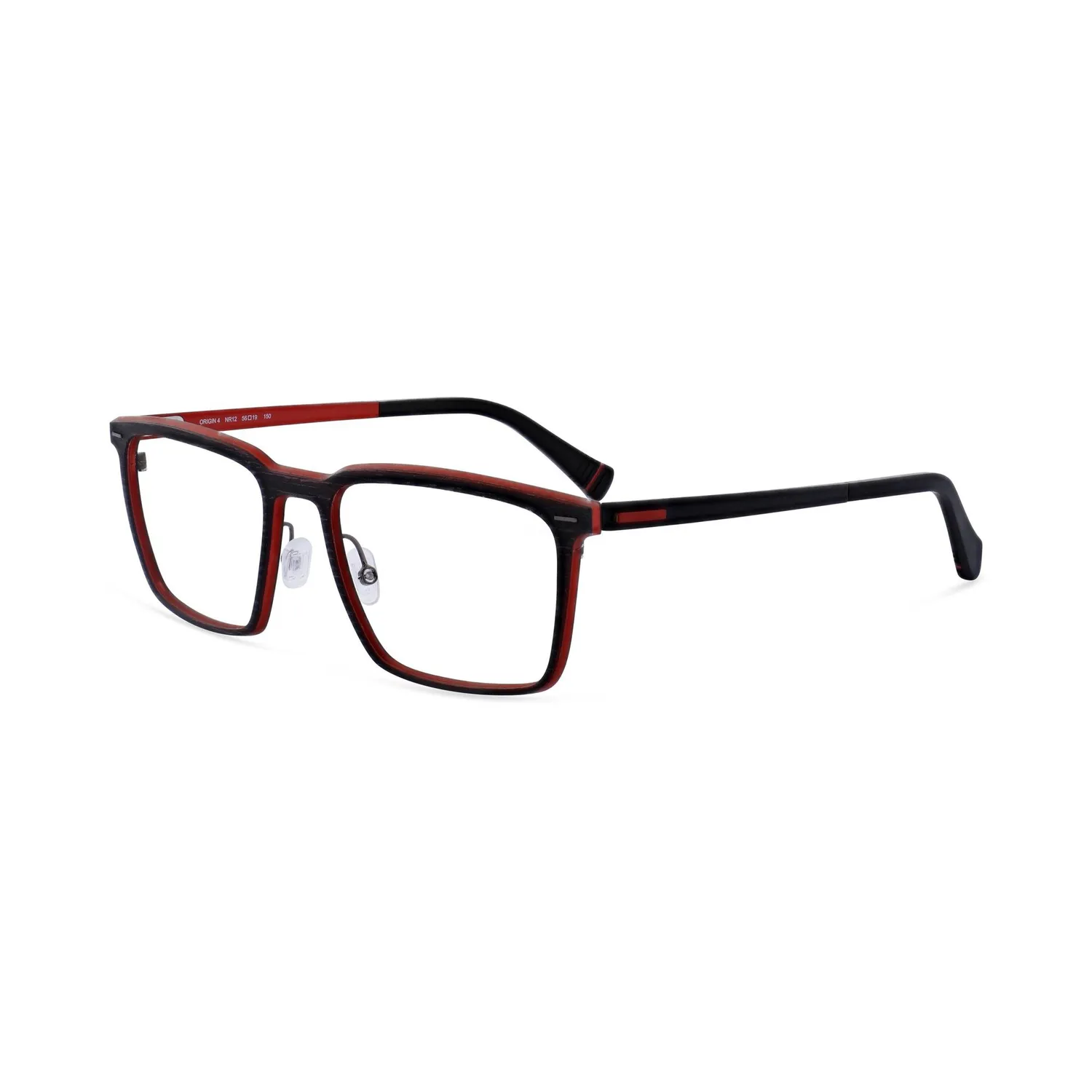 Morel Origin 4 Brille Holz eckig
