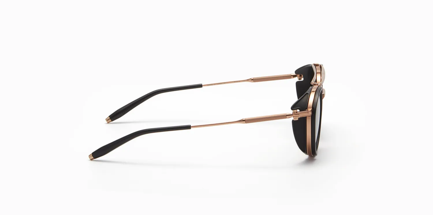 Akoni Horizon Skymapper Sonnenbrille Roségold Gr.51