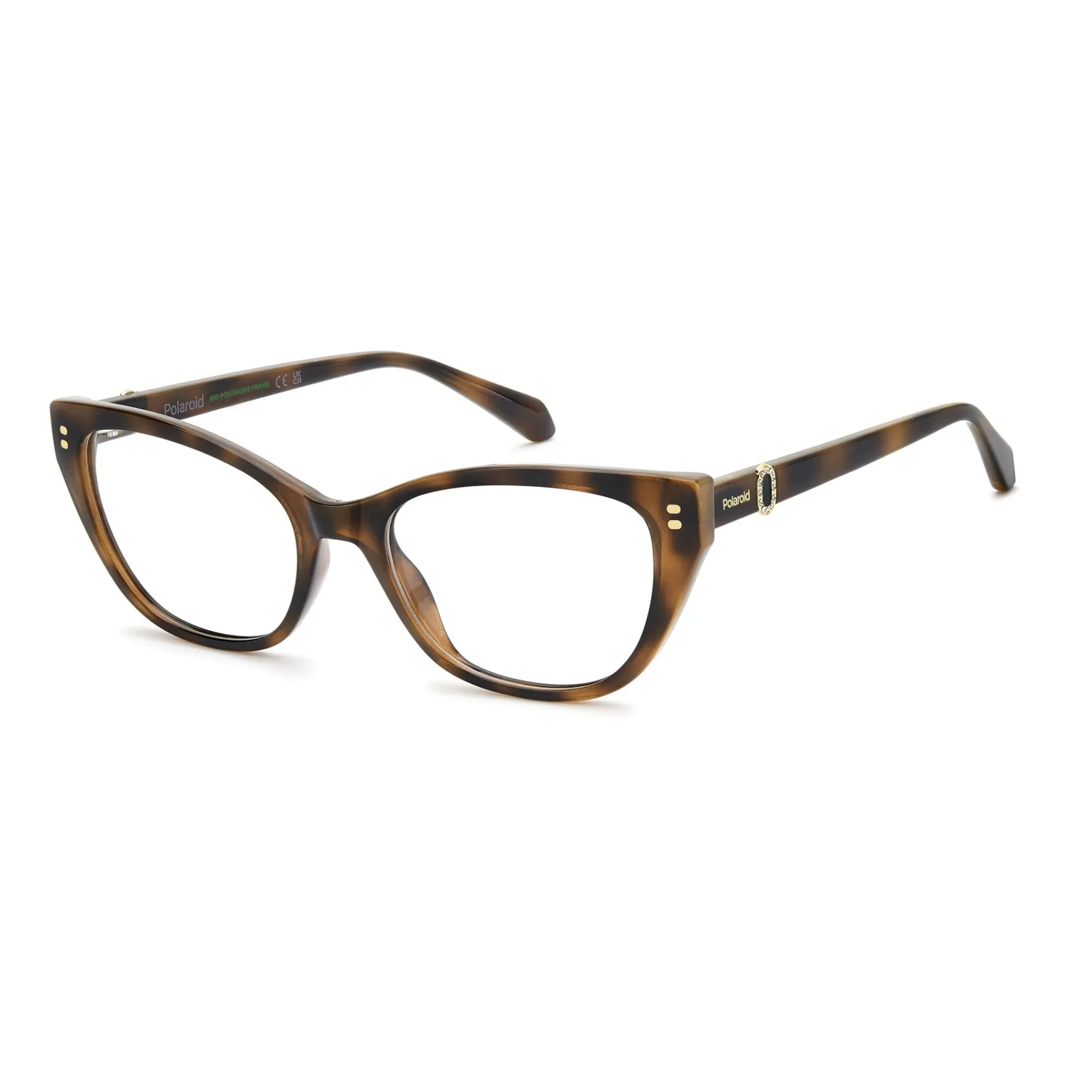 Polaroid PLD D602 Brille Havana Cat-Eye