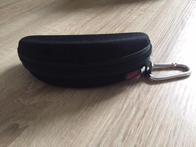 DUCO Fit Over Überbrille polarisiert M Schwarz Grau