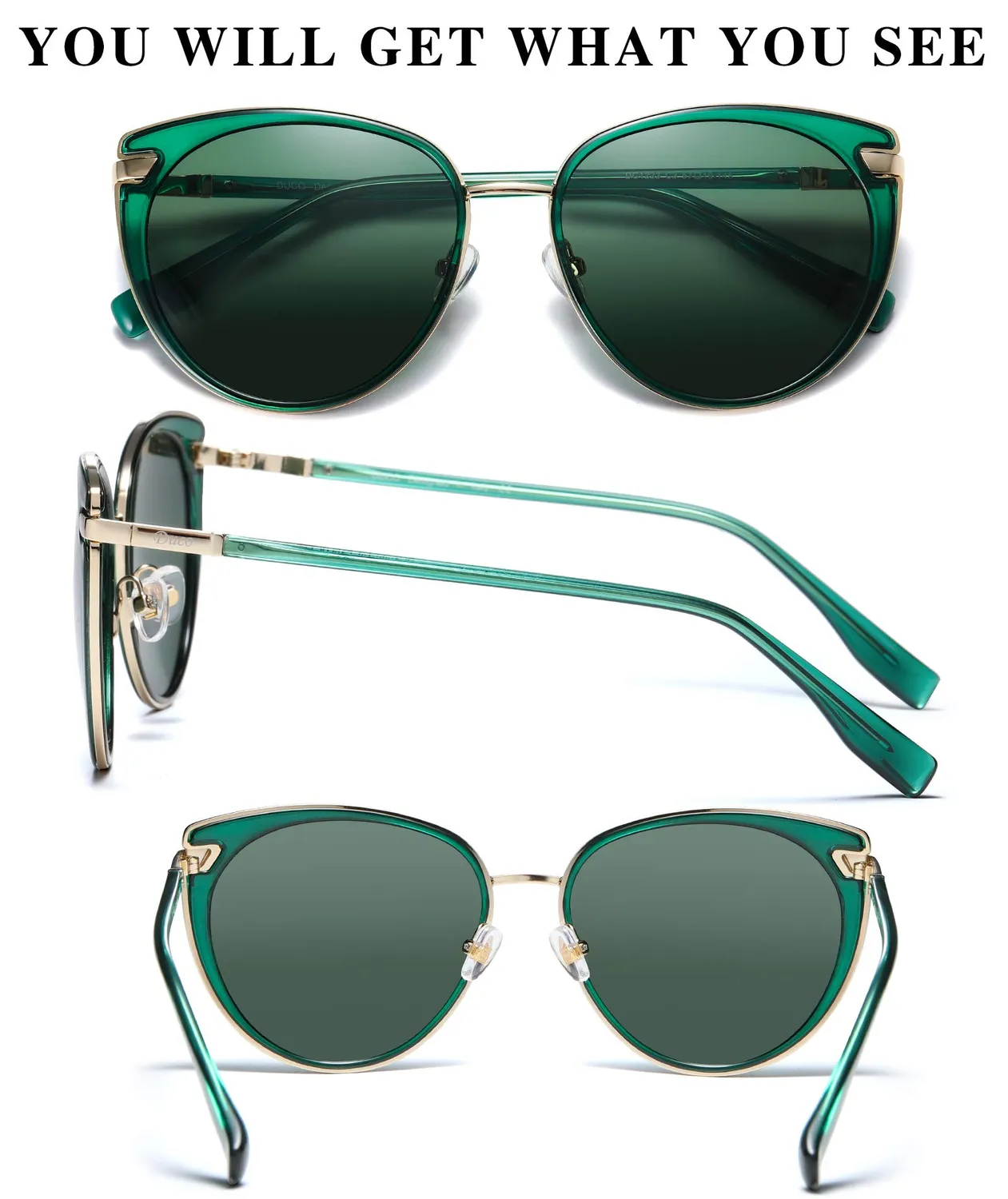 DUCO DC1222 Damen Sonnenbrille polarisiert UV400