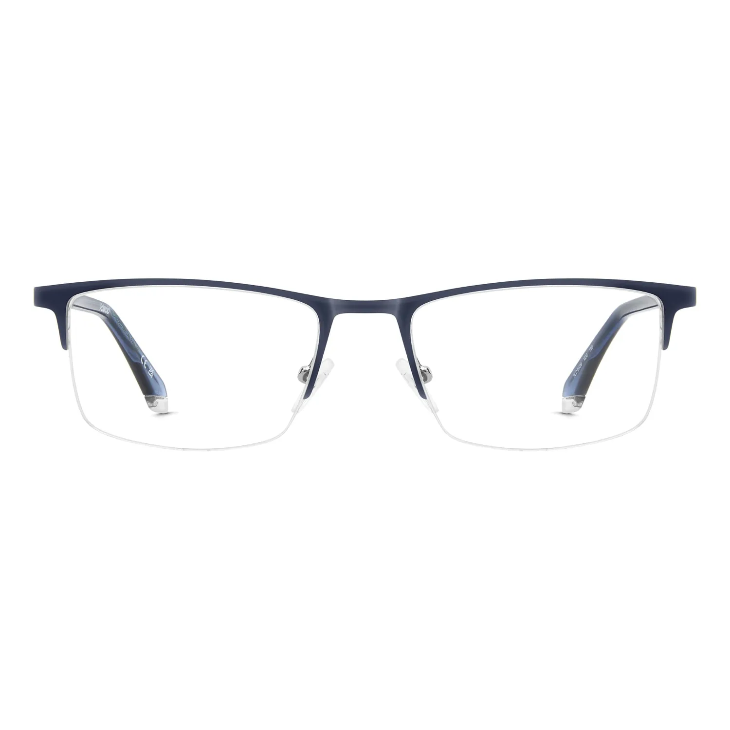Polaroid PLD D599 Brille Mattgold Halbrand Herren