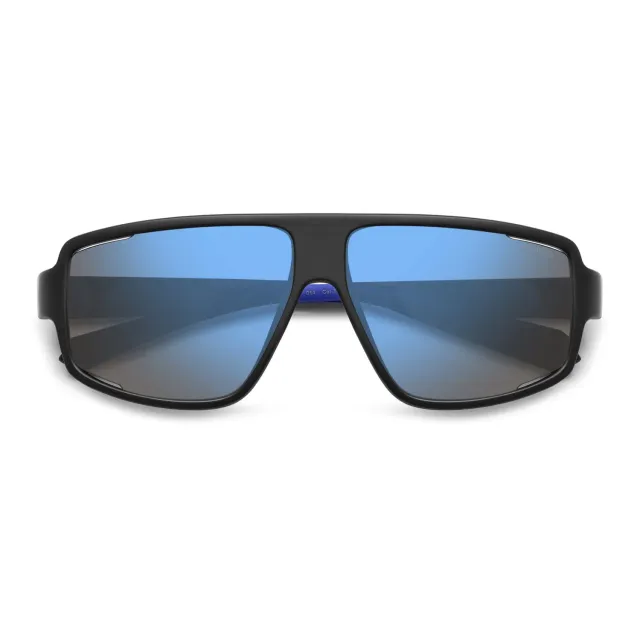 Polaroid PLD 7054/S Sonnenbrille Schwarz Blau Verspiegelt