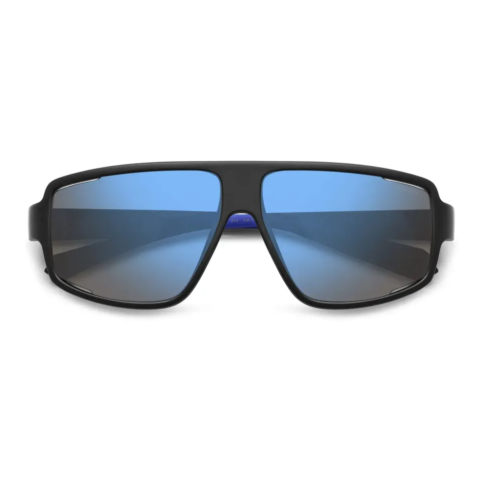 Polaroid PLD 7054/S Sonnenbrille Schwarz Blau Verspiegelt