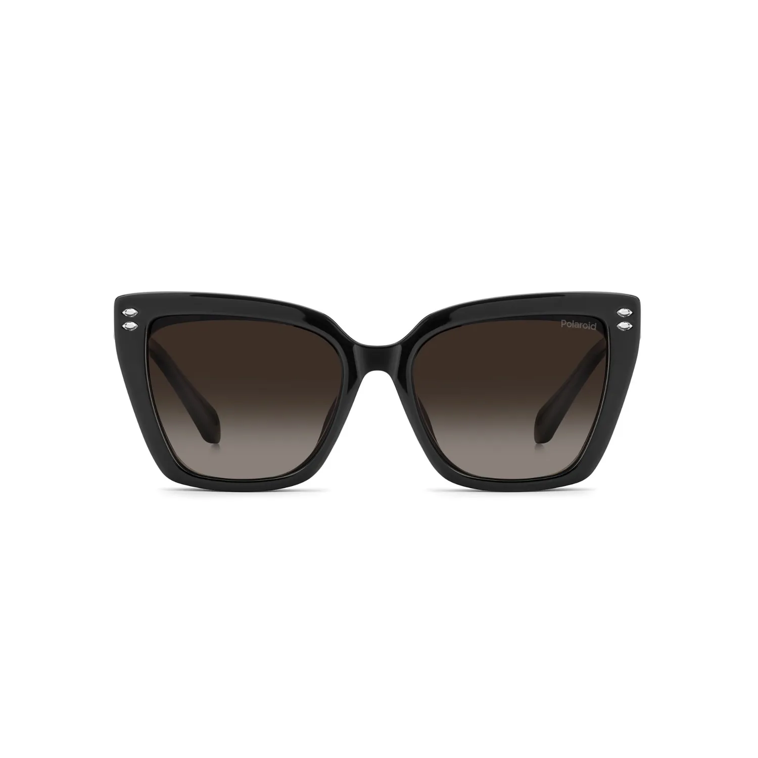 Polaroid PLD D640/C2 Brille Schwarz Clip-on Strass