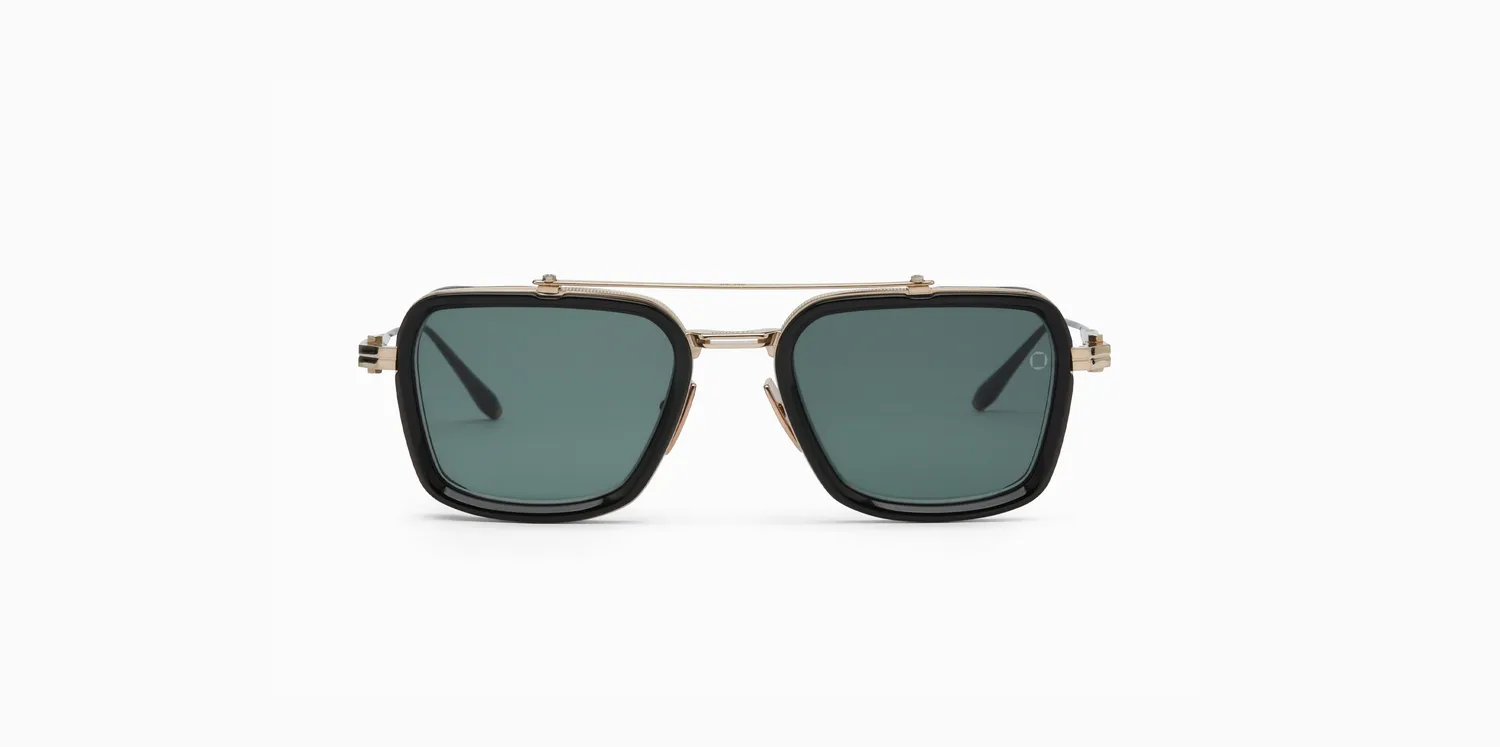 Akoni Solis Sonnenbrille Crystal Black Navigator