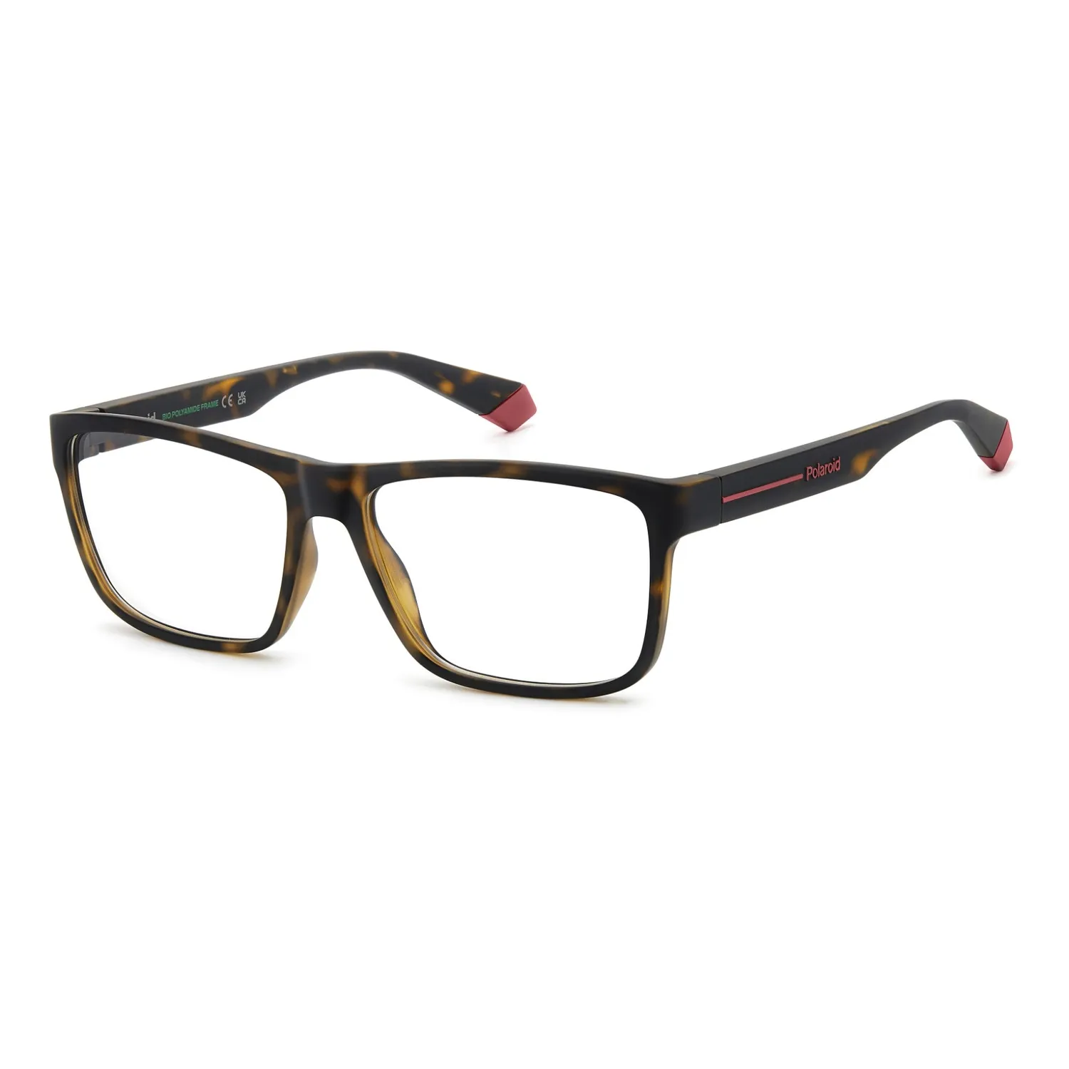 Polaroid PLD D569 Brille Matt-Schwarz-Blau 57-16-140 leicht