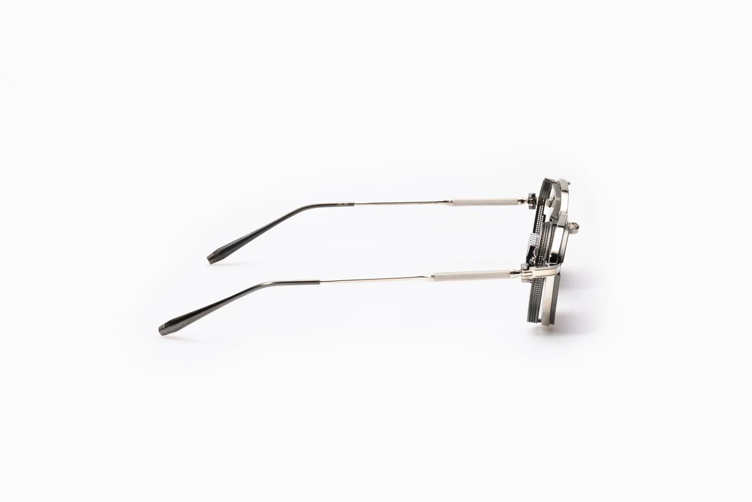 Akoni Optima Eris-Two Sonnenbrille Brushed Silver