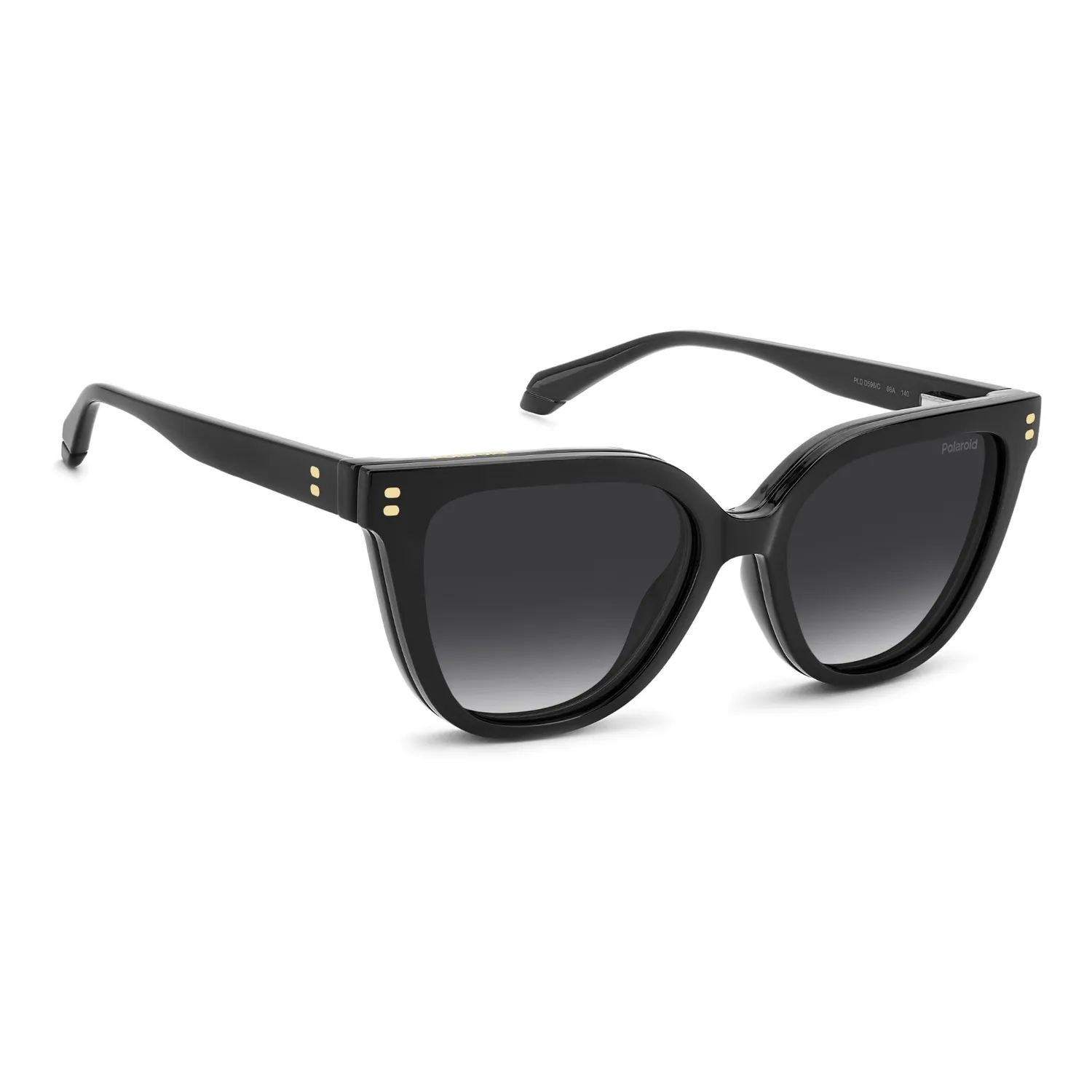 Polaroid PLD D596/C Damenbrille Schwarz Cat-Eye Clip-on