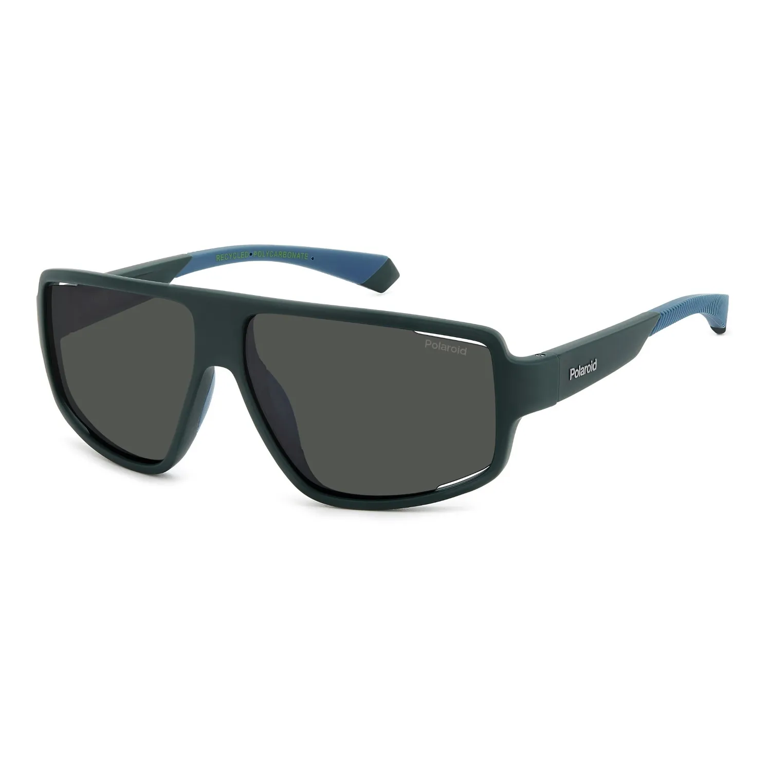Polaroid PLD 7054/S Sonnenbrille Schwarz Blau Verspiegelt
