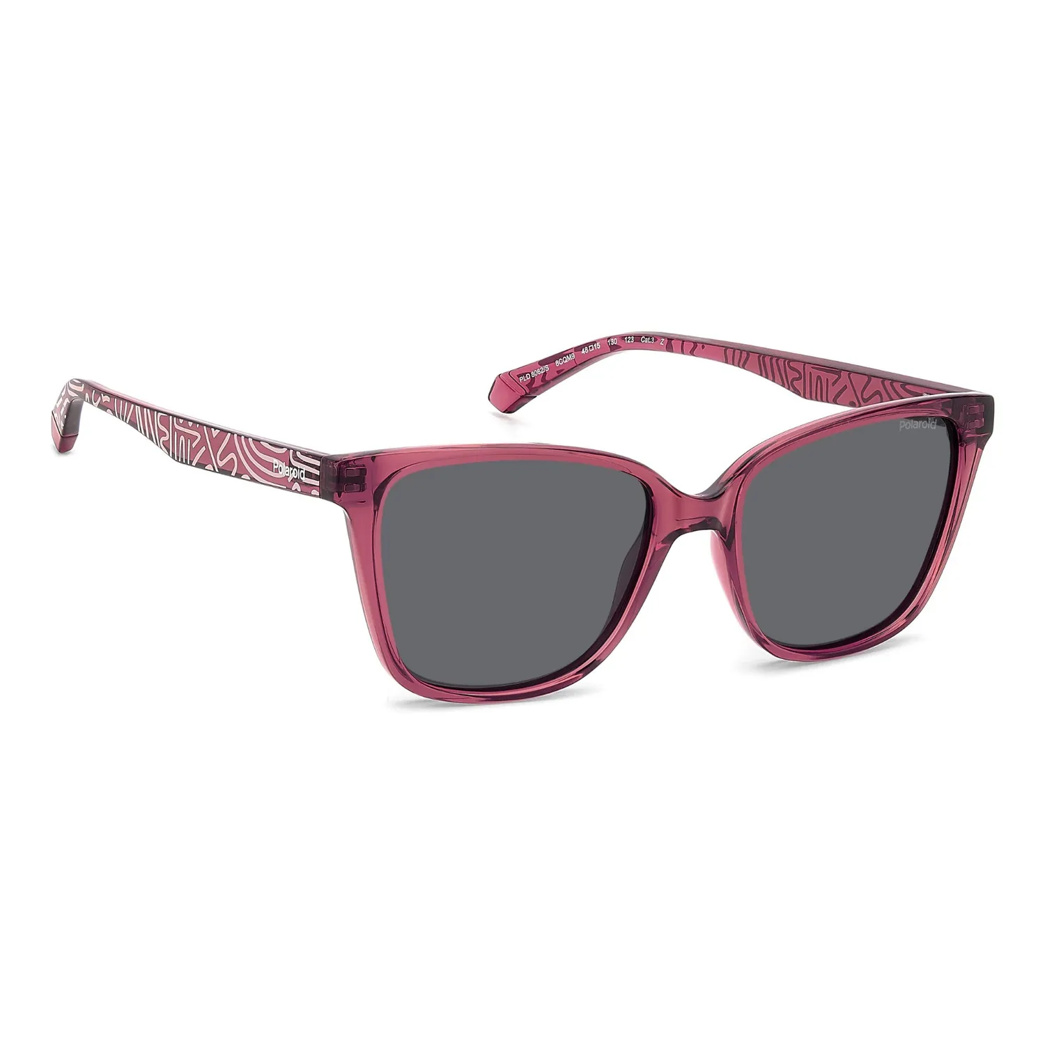 Polaroid PLD 8062/S Kinder-Sonnenbrille Pink polarisiert 48-15