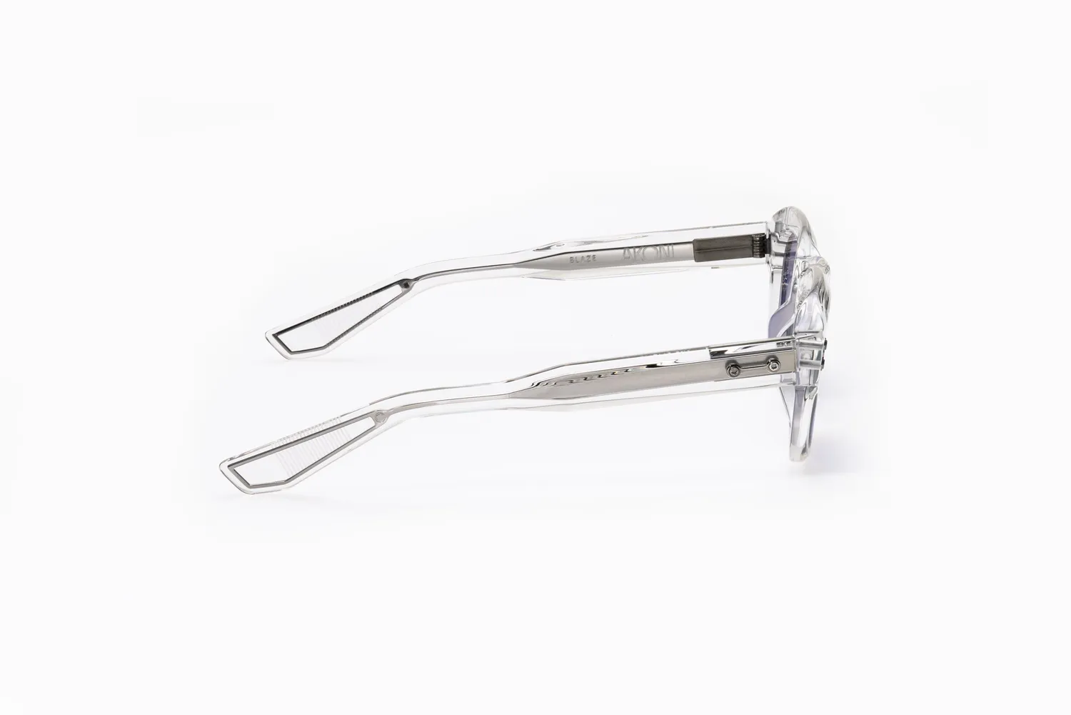 Akoni Optima Blaze Brille Crystal Clear 48 eckig