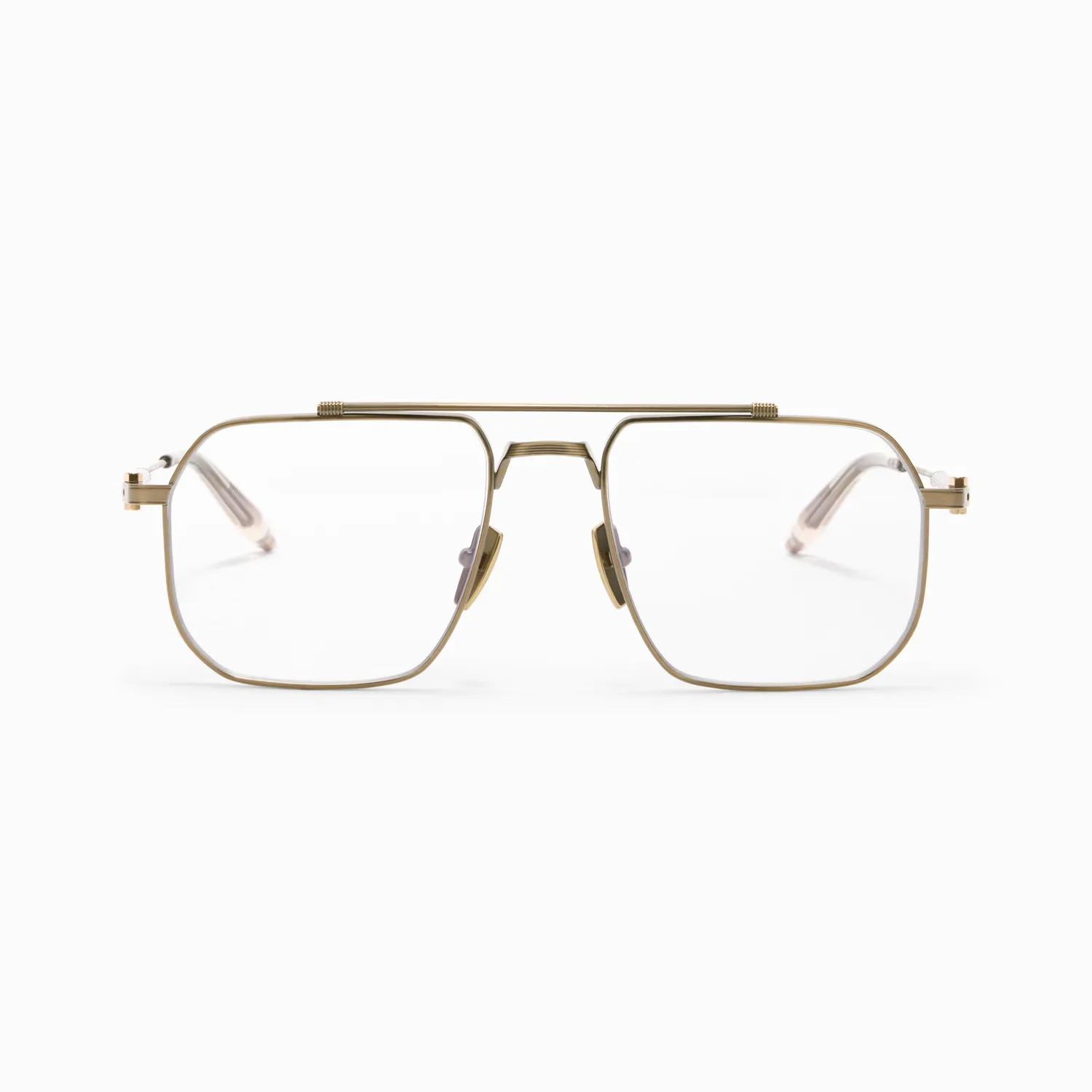 Akoni Atlas Brille Antiqued 12k Gold Metall