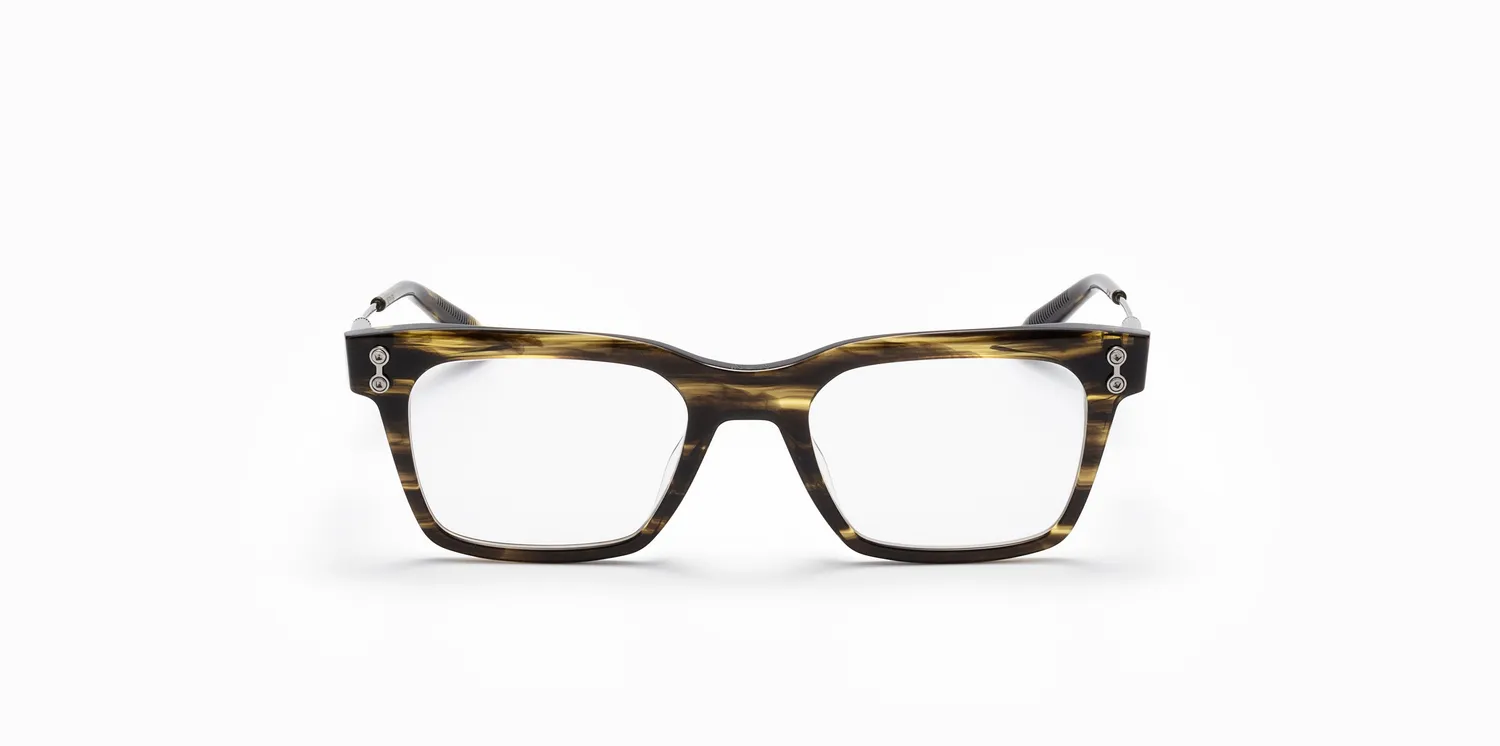 Akoni Kepler Brille Schwarz 49 Acetat