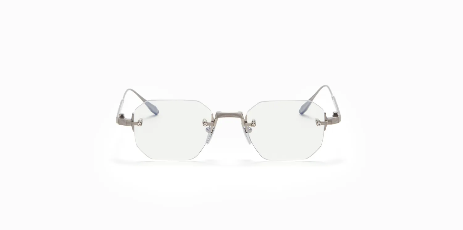 Akoni Delta Juno-One Rx Brille Antiqued White Gold