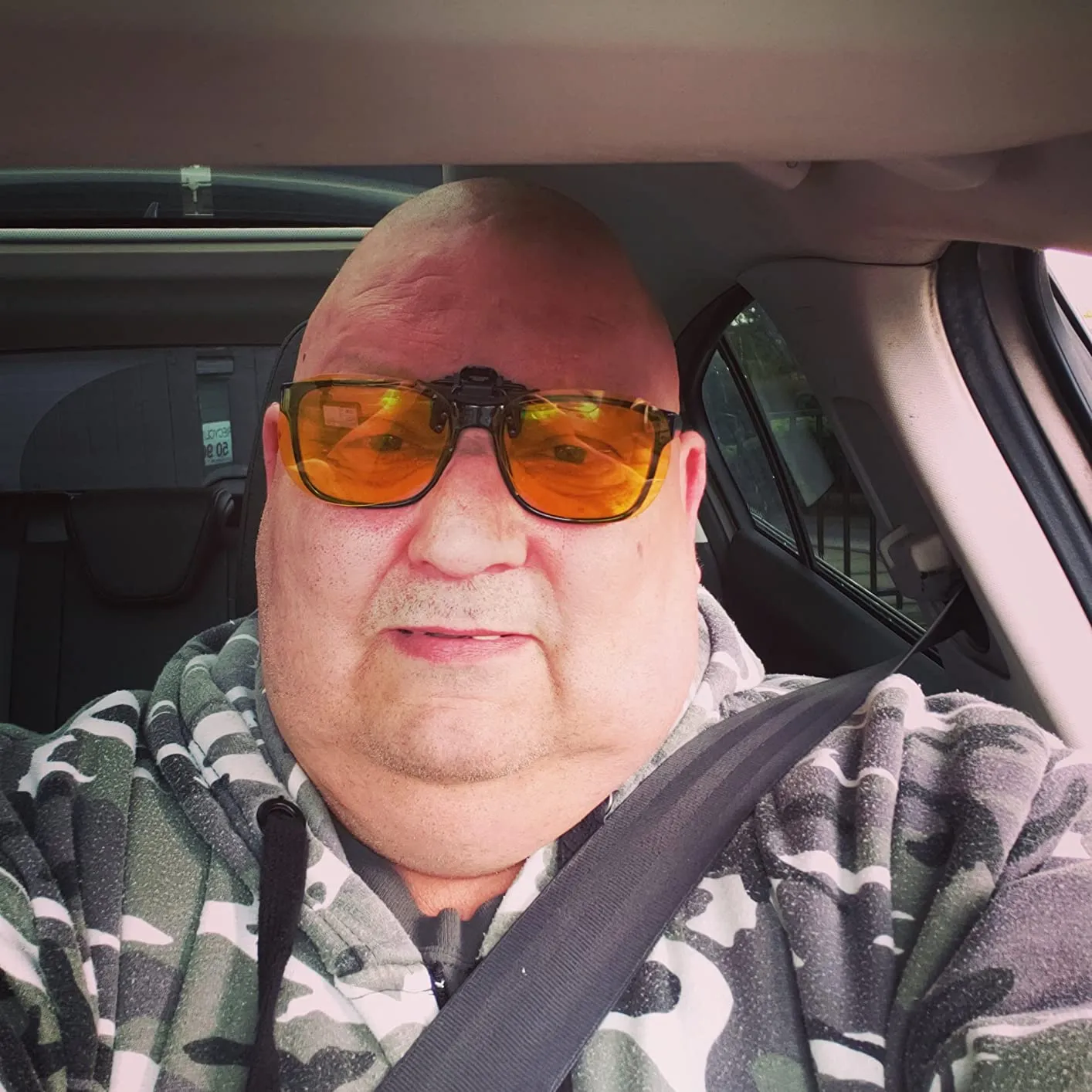 GQUEEN JP94 Clip-On Sonnenbrille polarisiert randlos