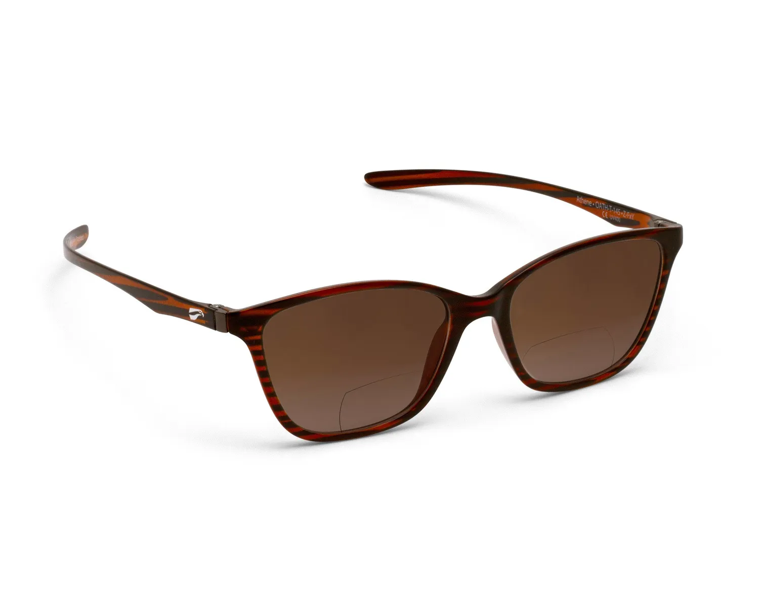 Flying Eyes Athene Bifokalbrille Matt-Schwarz Gradient Gray +1,5