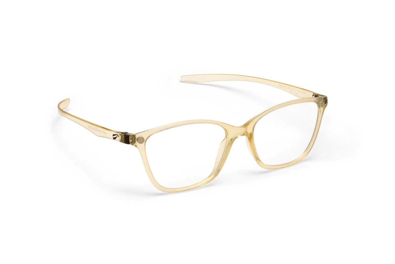 Flying Eyes Athene Lesebrille Matt Schwarz +1,5 eckig