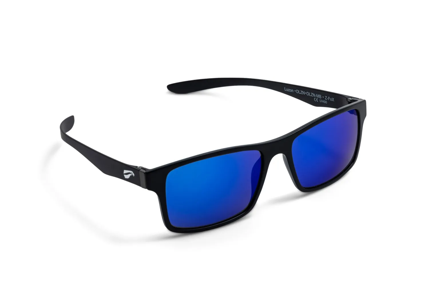 Flying Eyes Luzon Sonnenbrille Mattschwarz grau kantig