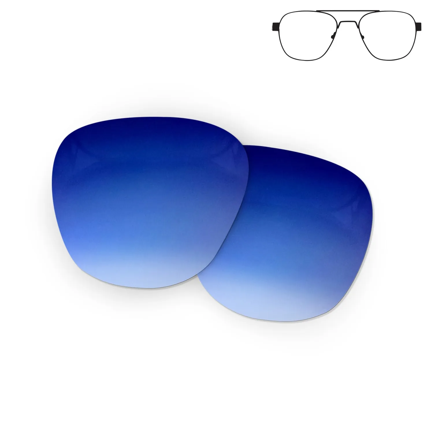 Flying Eyes Peregrine Titanium Ersatzgläser Standard Grau