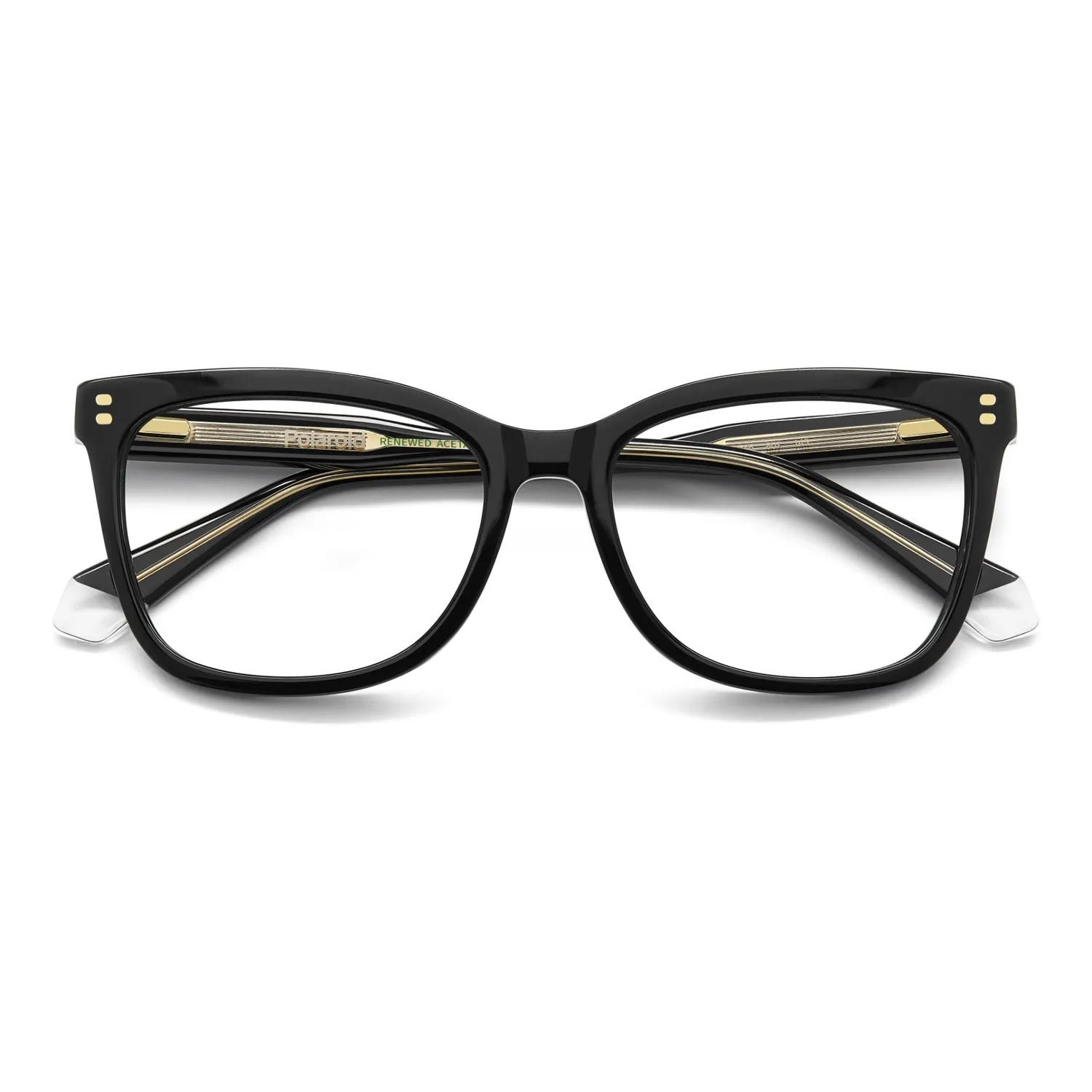 Polaroid PLD D586 Brille Havana eckig Flex-Scharnier