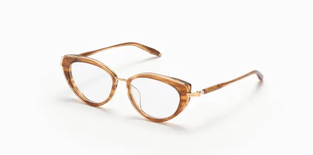 Akoni Etere Athena Rx Brille Sand Swirl Black Cateye