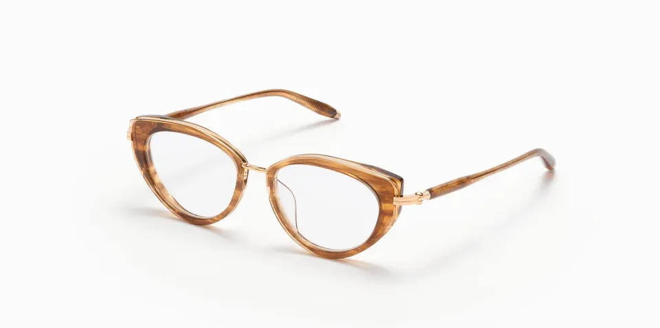 Akoni Etere Athena Rx Brille Sand Swirl Black Cateye