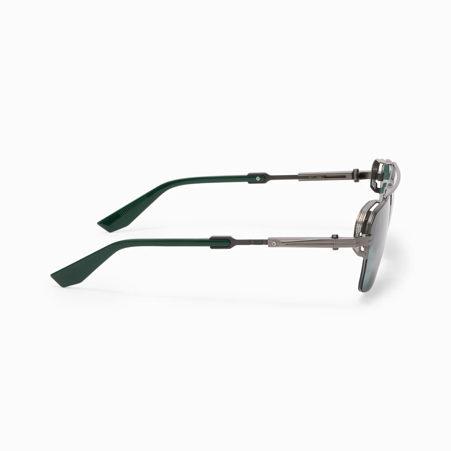 Akoni Delta Starliner Sonnenbrille Black Iron Halbrand