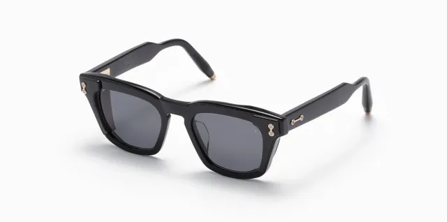 Akoni Ara Sonnenbrille Crystal Black 52 Wellington