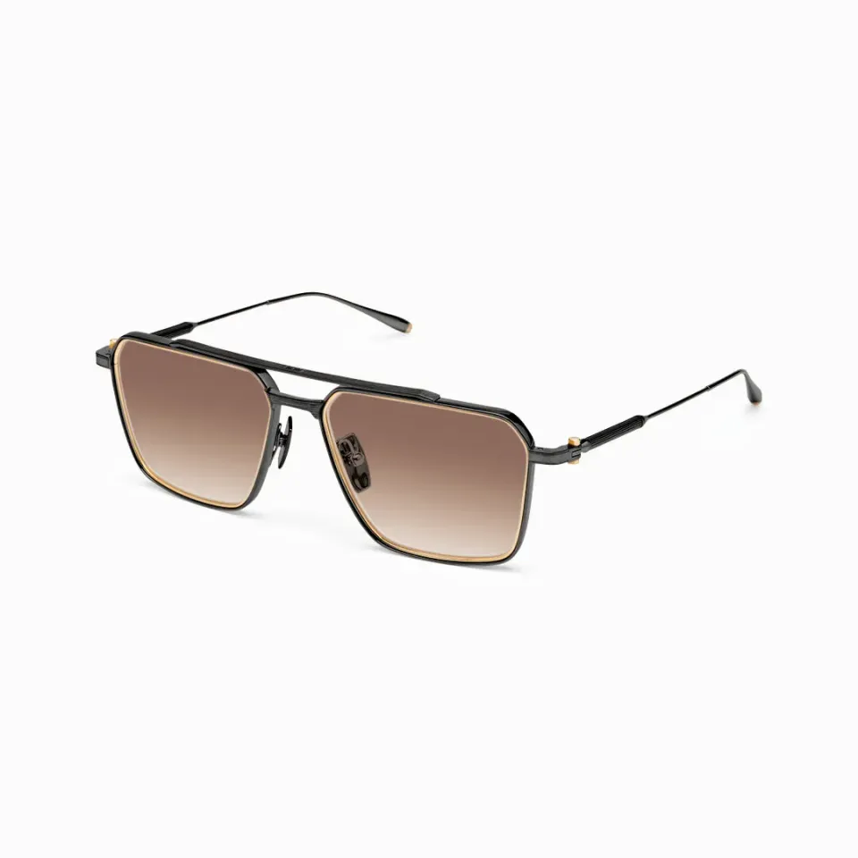 Akoni Optima Telesto Sonnenbrille Brushed Black 56 Titan